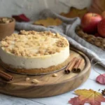 Apple Crumble Cheesecake