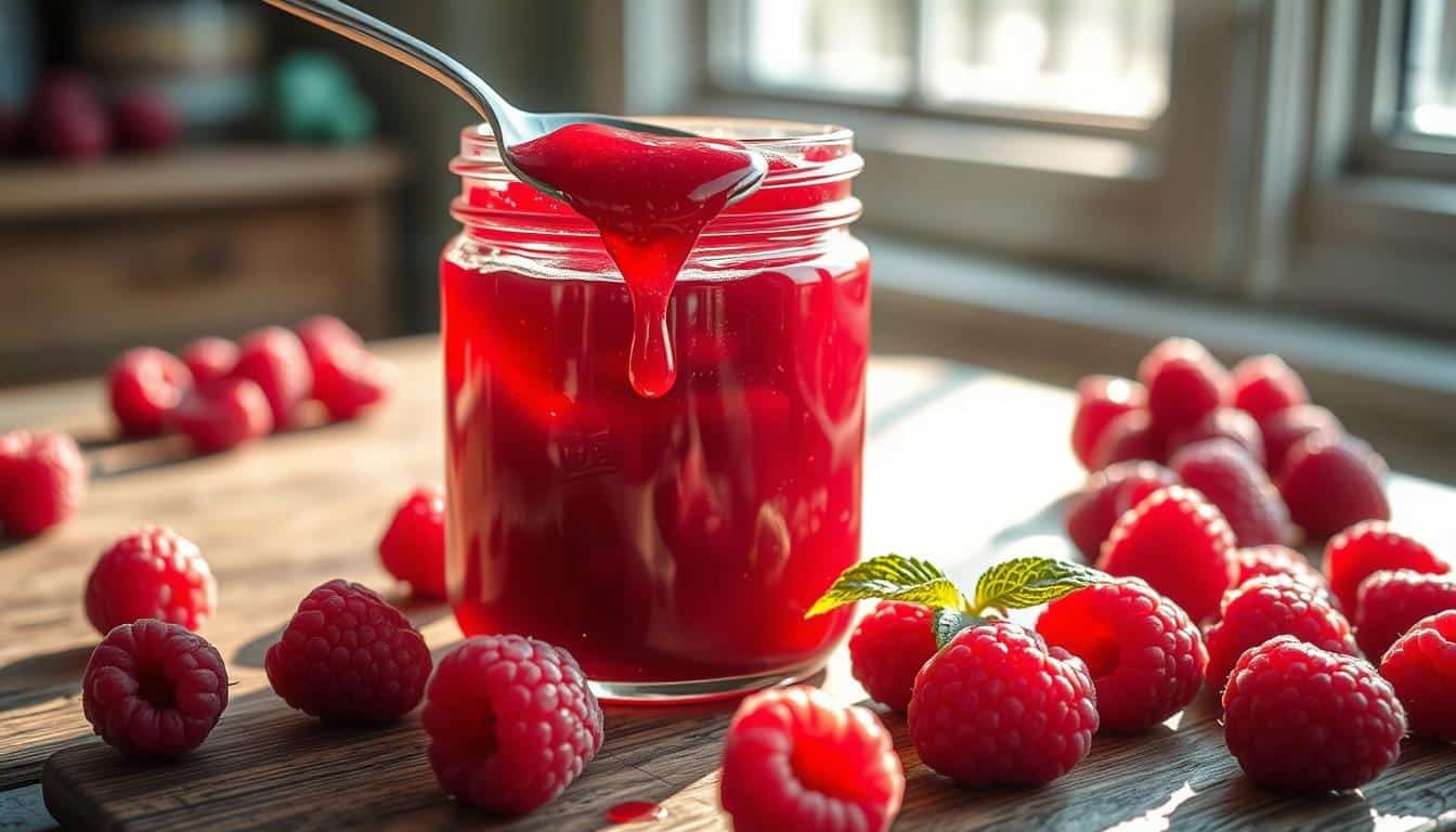 raspberry jelly