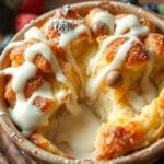 white chocolate bread pudding